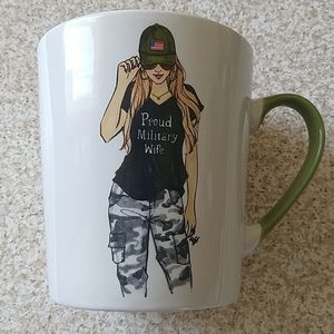 Military wife coffee mug